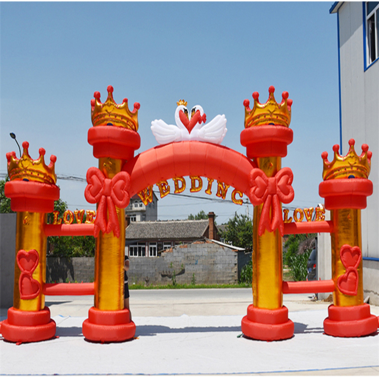 黑龙江节日大型充气拱门